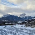 A Beautiful Winter Hike: Grotto Canyon. Mountain range.