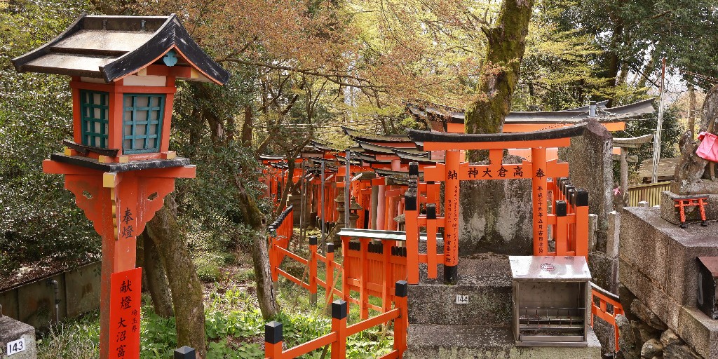 The Torii Gates of Fushimi Inari Shrine in Kyoto, Japan!