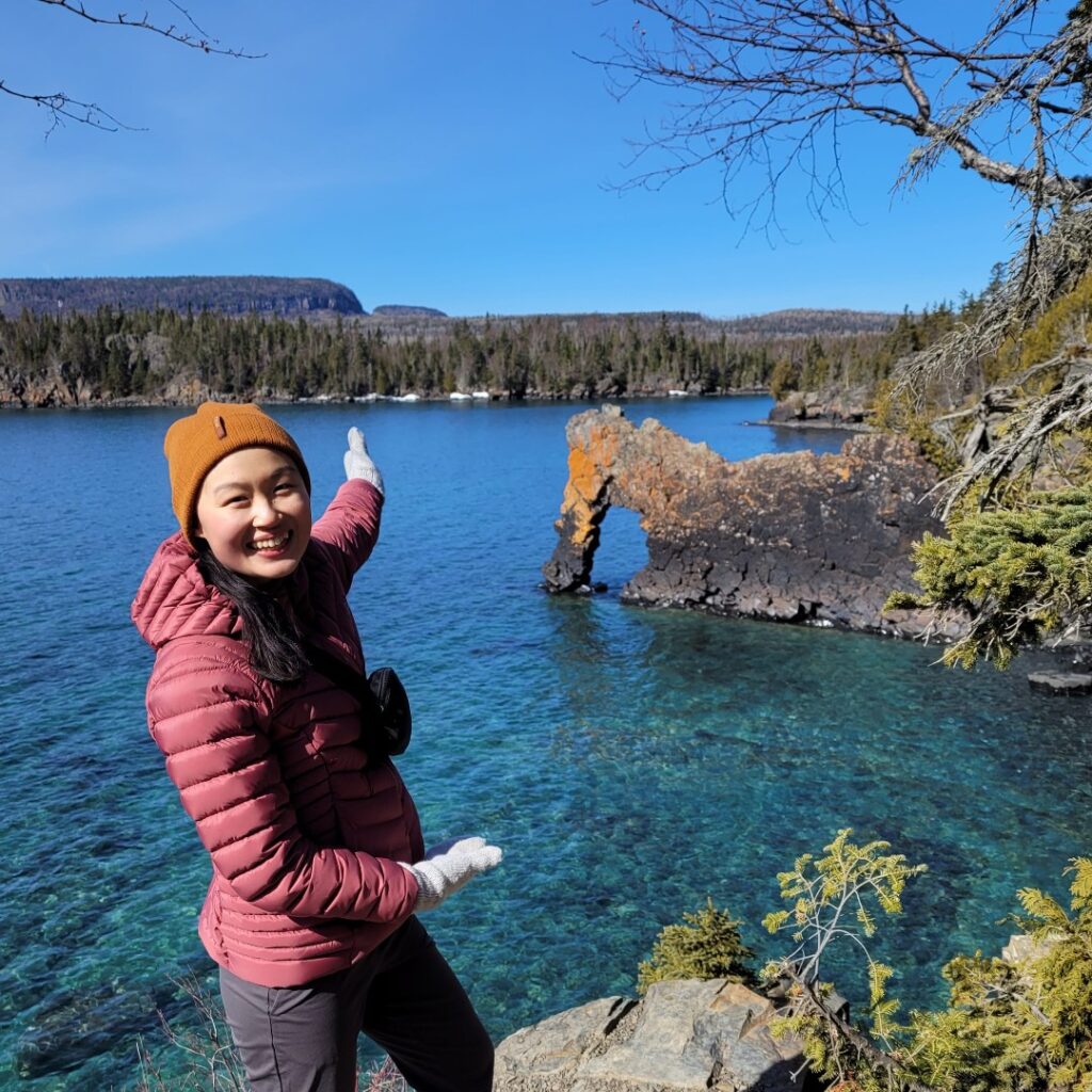 Here comes the Sea Lion of Sleeping Giant Provincial Park!