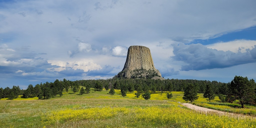Visit the iconic Devils Tower, an undeniable landmark. 