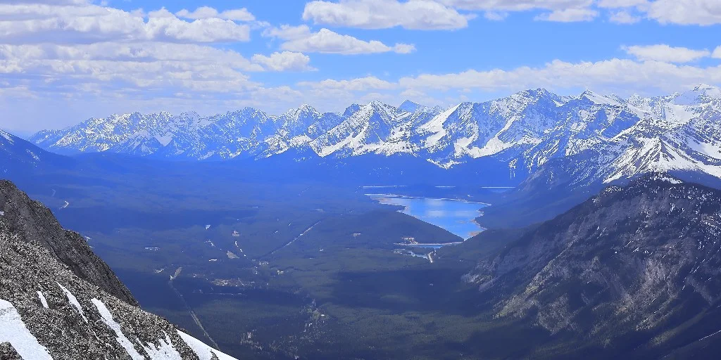 Stride to the summit of Opal Ridge and marvel at spectacular vistas of the Canadian Rockies and Kananaskis Lakes!