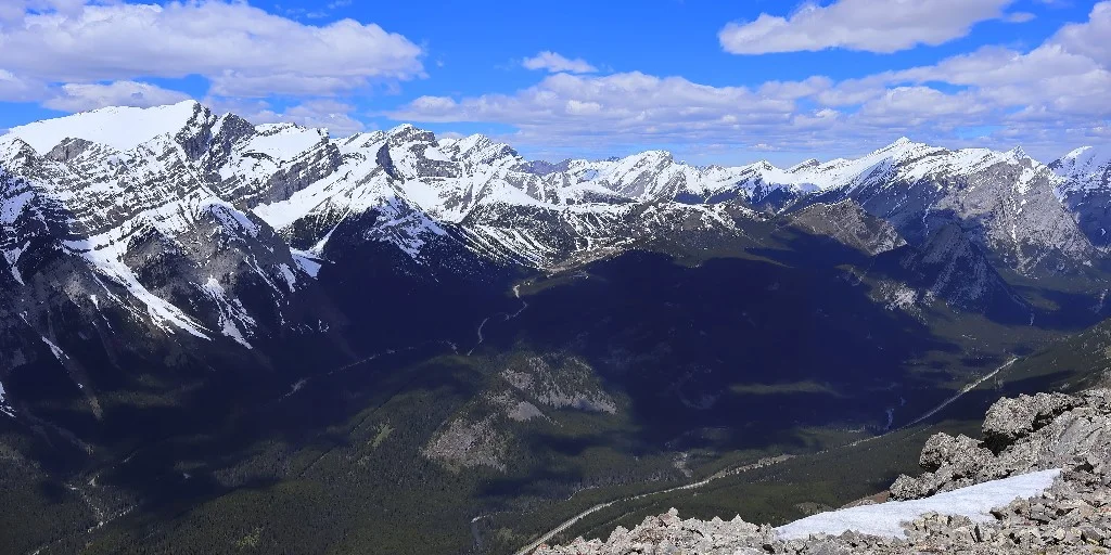 Stride to the summit of Opal Ridge and marvel at spectacular vistas of the Canadian Rockies!
