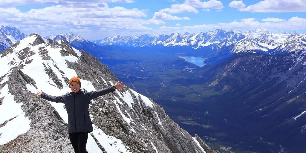 Stride to the summit of Opal Ridge and marvel at spectacular vistas of the Canadian Rockies!