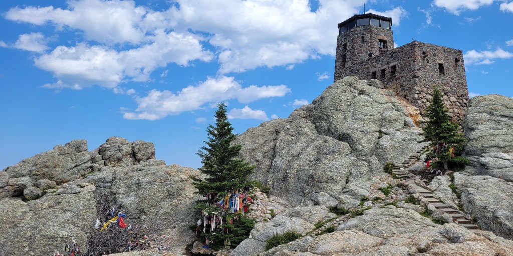 Discover  Black Elk Peak: the highest natural point in South Dakota! 