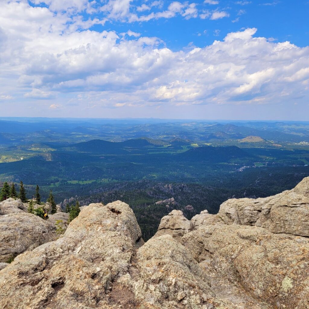 Marvel at the stunning vistas atop Black Elk Peak.