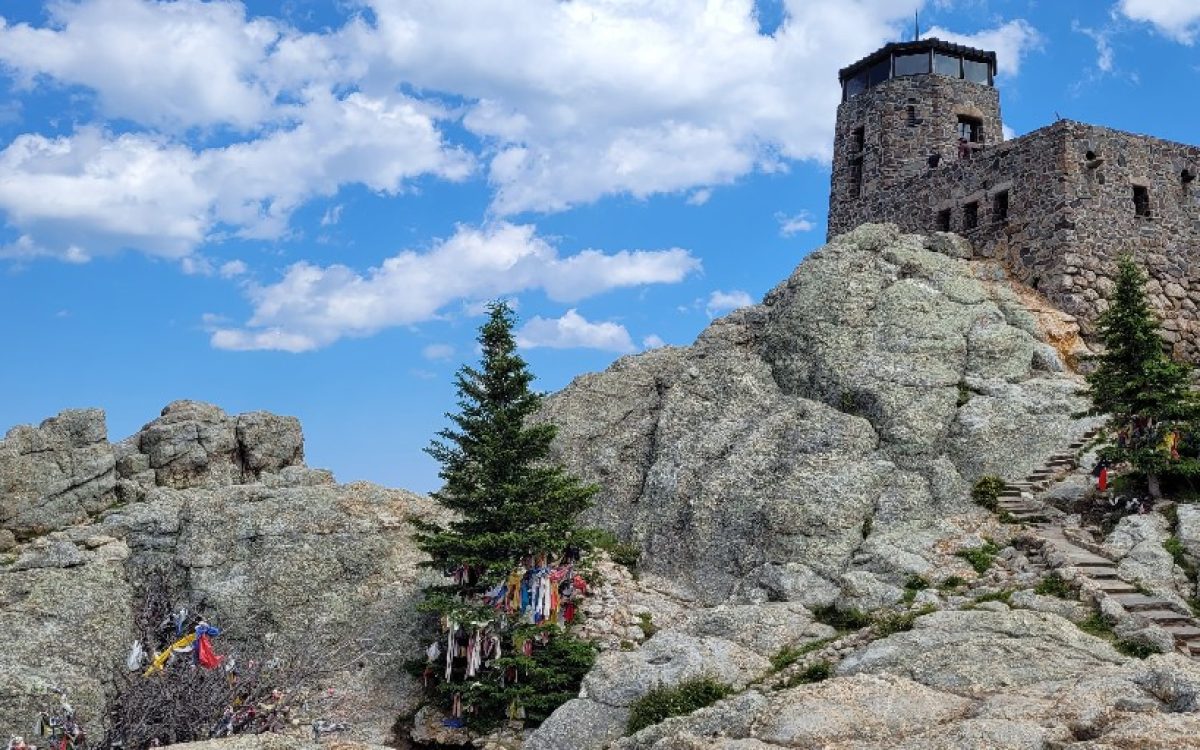 Discover  Black Elk Peak: the highest natural point in South Dakota! 