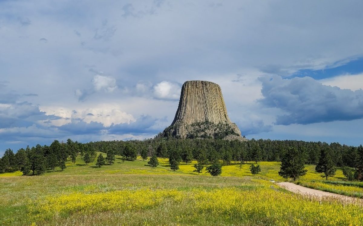 Visit the iconic Devils Tower, an undeniable landmark. 